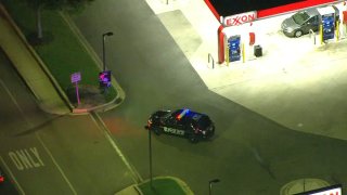 An Amber Alert was issued after a car with two young boys inside was stolen from a gas station in Anne Arundel County.