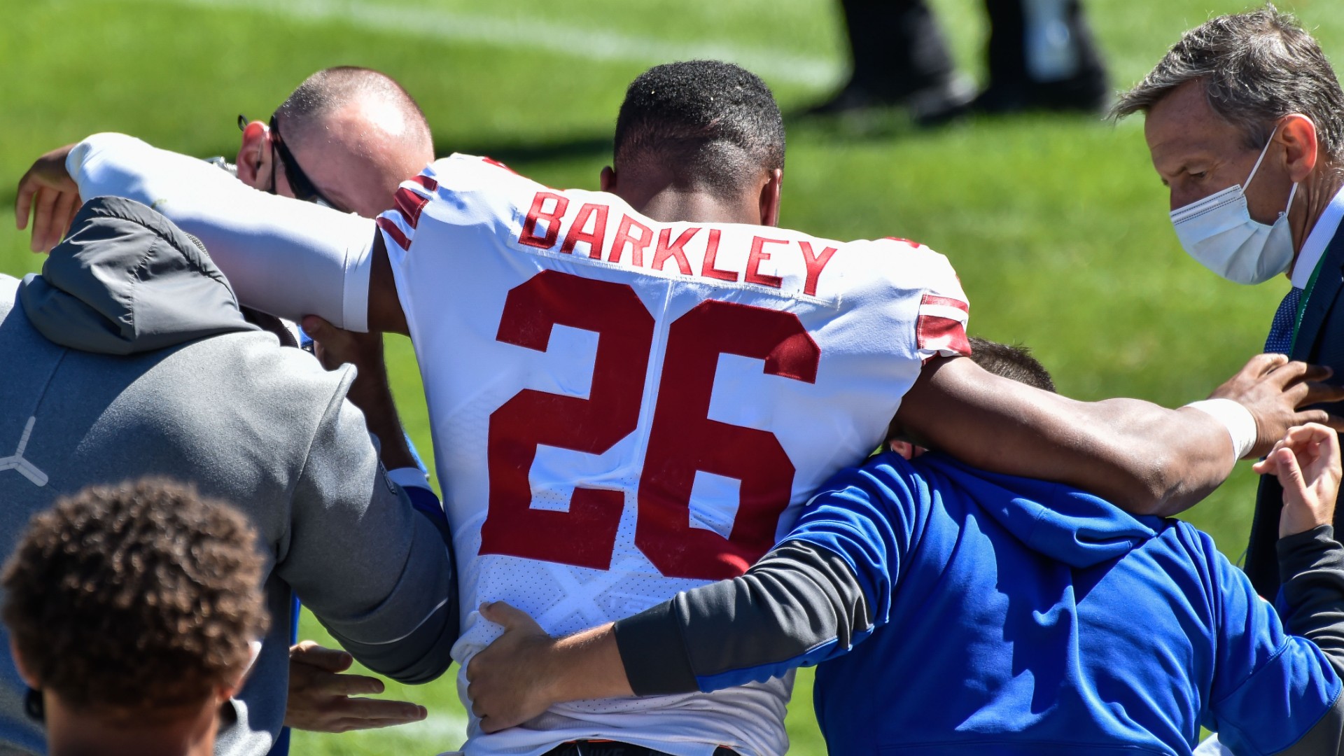 Giants Confirm Saquon Barkley Has Torn ACL
