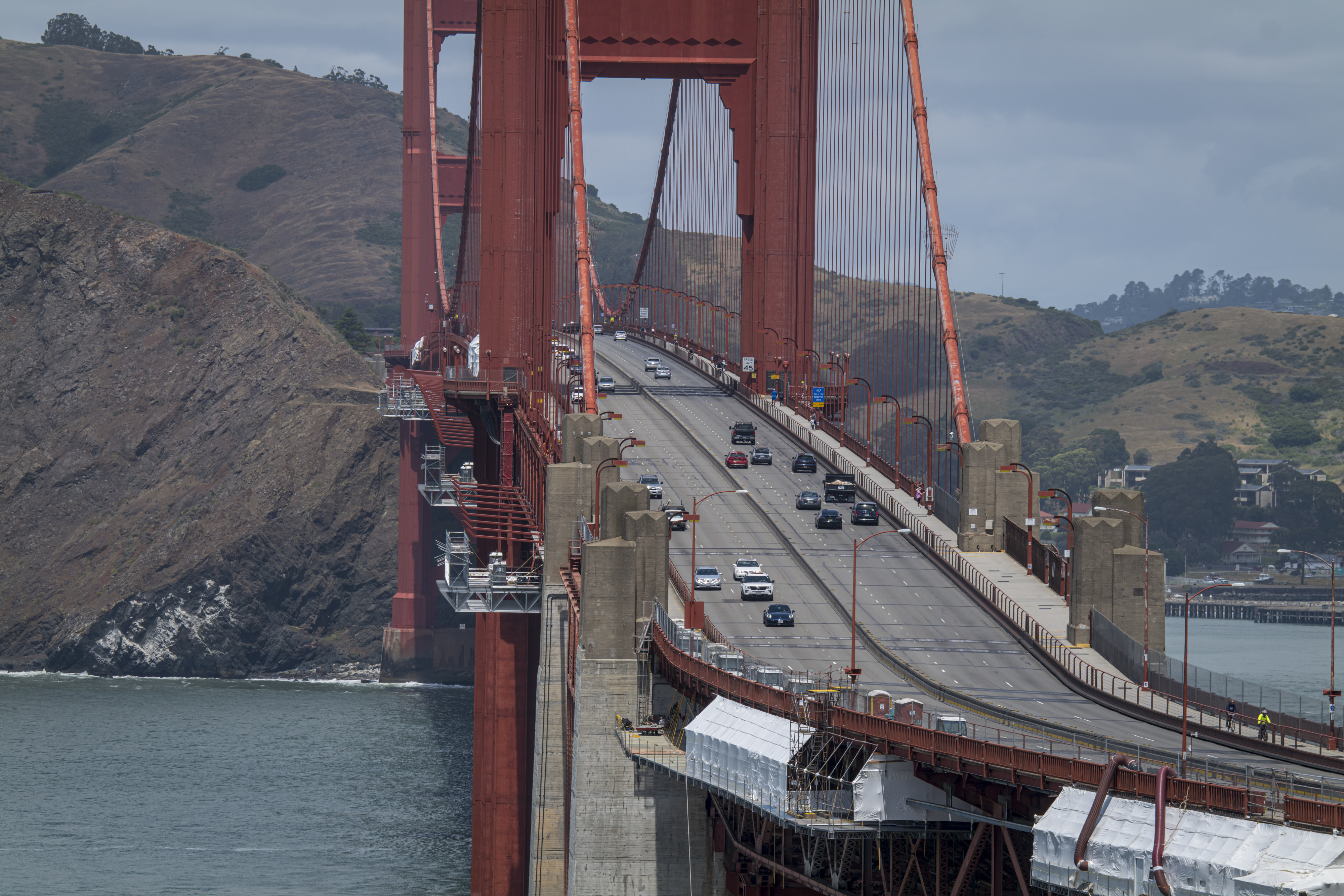 7 Hospitalized After Chemical Exposure at Crash Site on Golden Gate