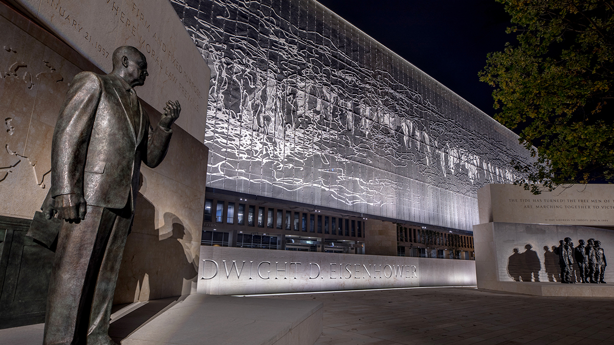 Eisenhower Memorial Opens to Public Friday