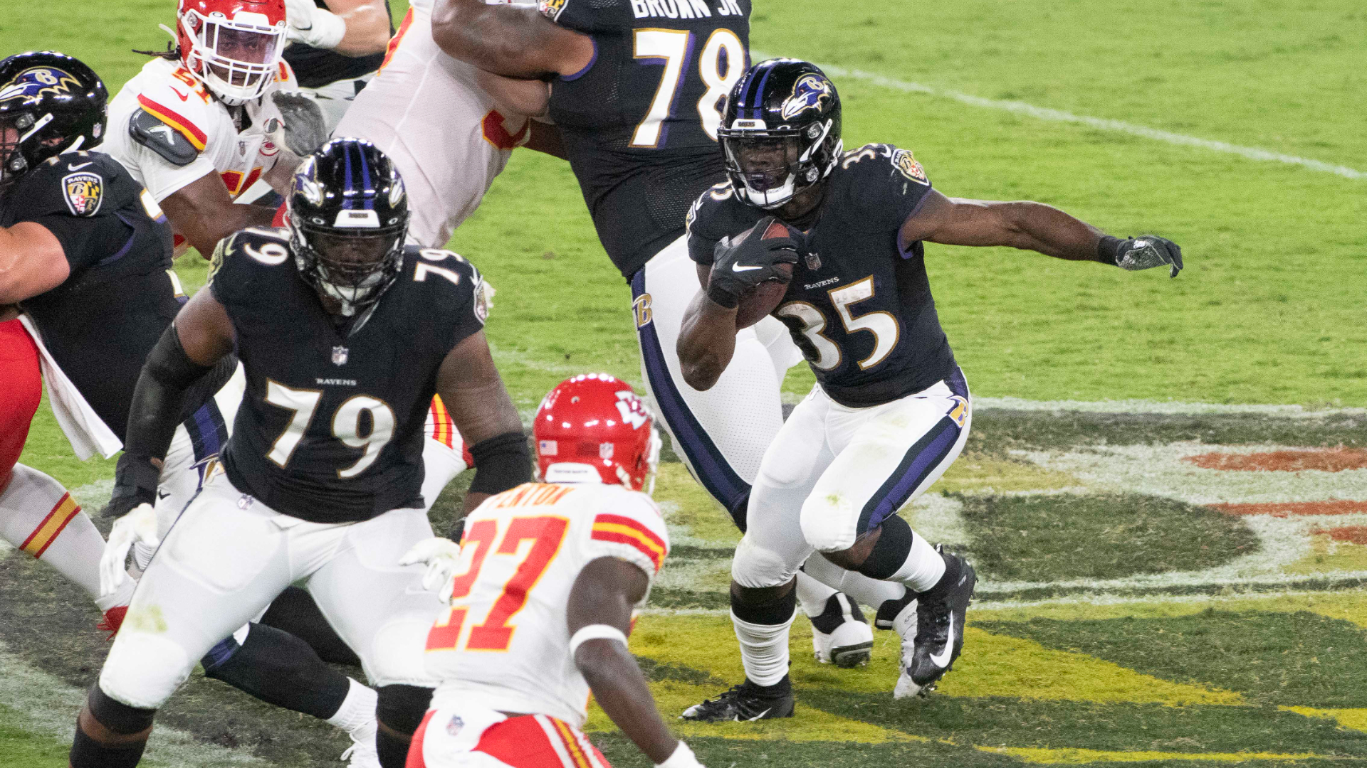 How the Ravens Are Using Their Running Backs Through the First Three Weeks