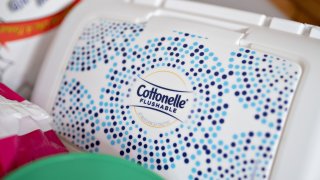 Cottonelle brand flushable wipes
