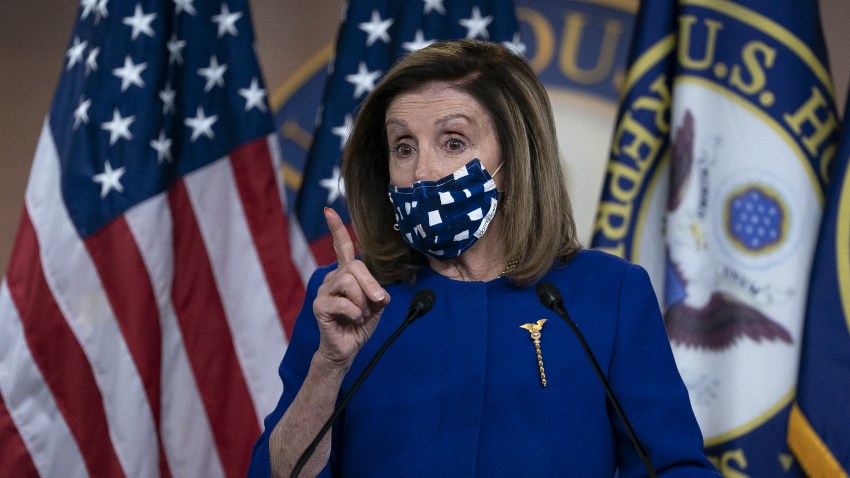 U.S. House Speaker Nancy Pelosi, a Democrat from California speaks