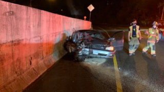 Multiple cars crashed on the Beltway, injuring seven people.