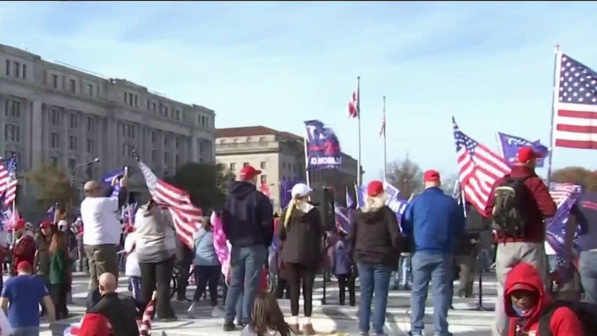 Thousands of Trump Supporters Rally in DC – NBC4 Washington
