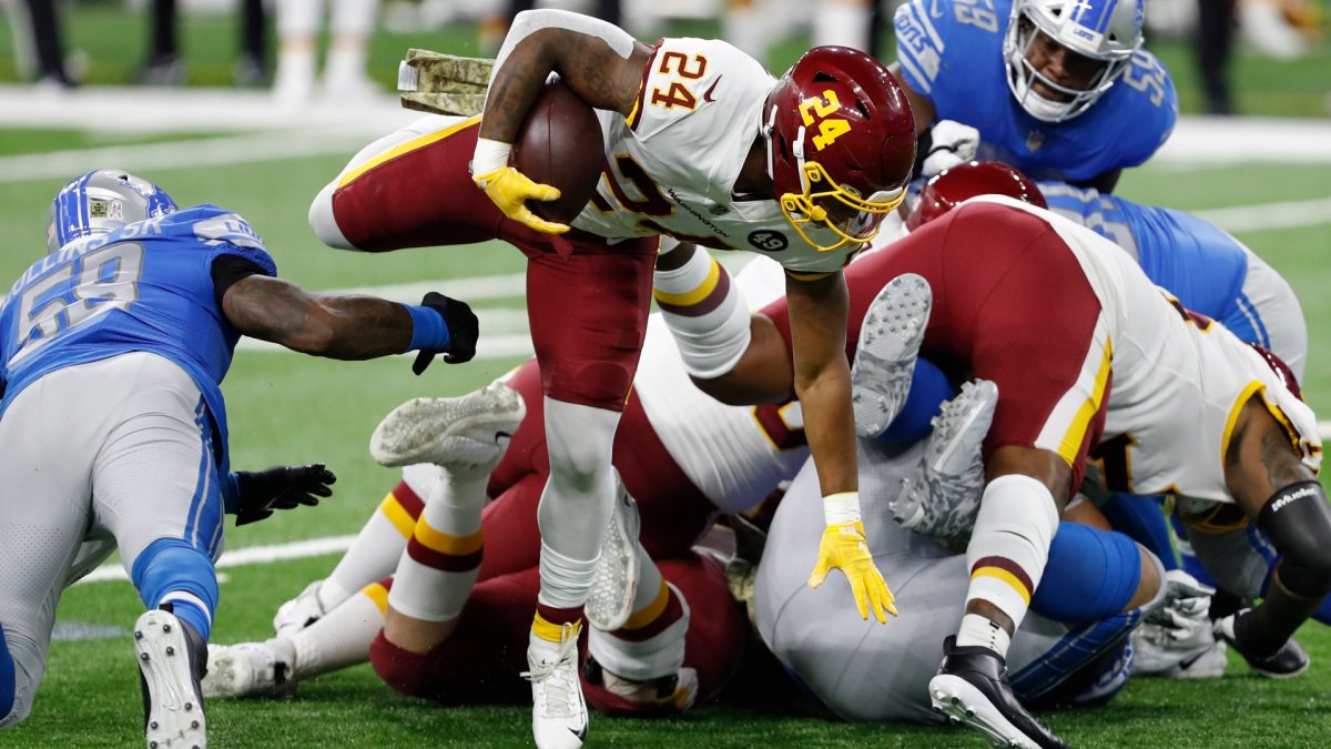 Antonio Gibson Passes RG3 for Franchise’s Most Rushing TDs by a Rookie