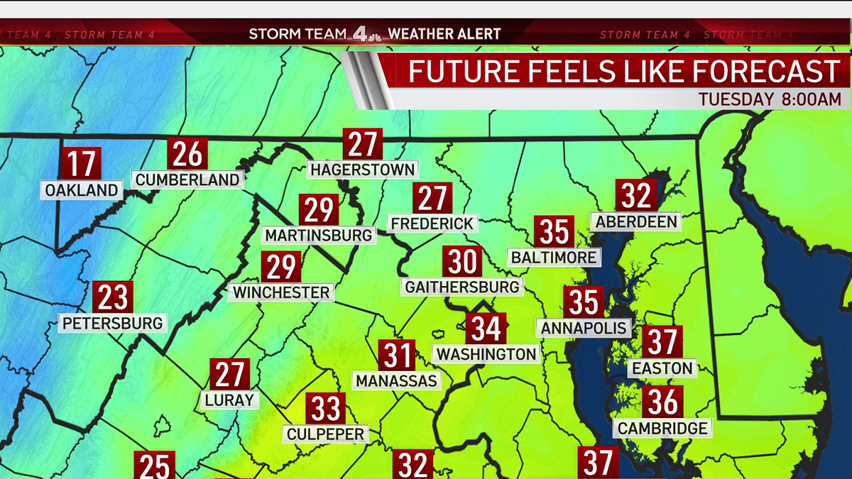 Bundle Up: Temps Feeling Like the 30s and 40s Due to Strong Winds