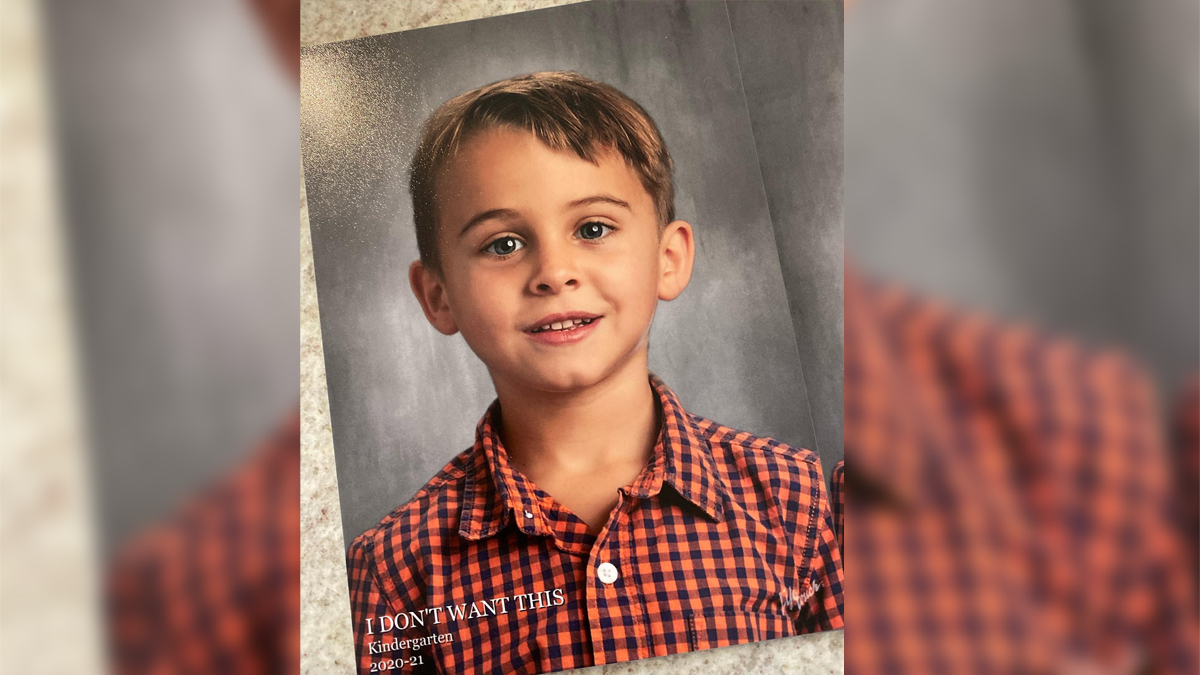 Texas Mom Explains Viral Kindergarten Photo: ‘If 2020 Was a School Photo'