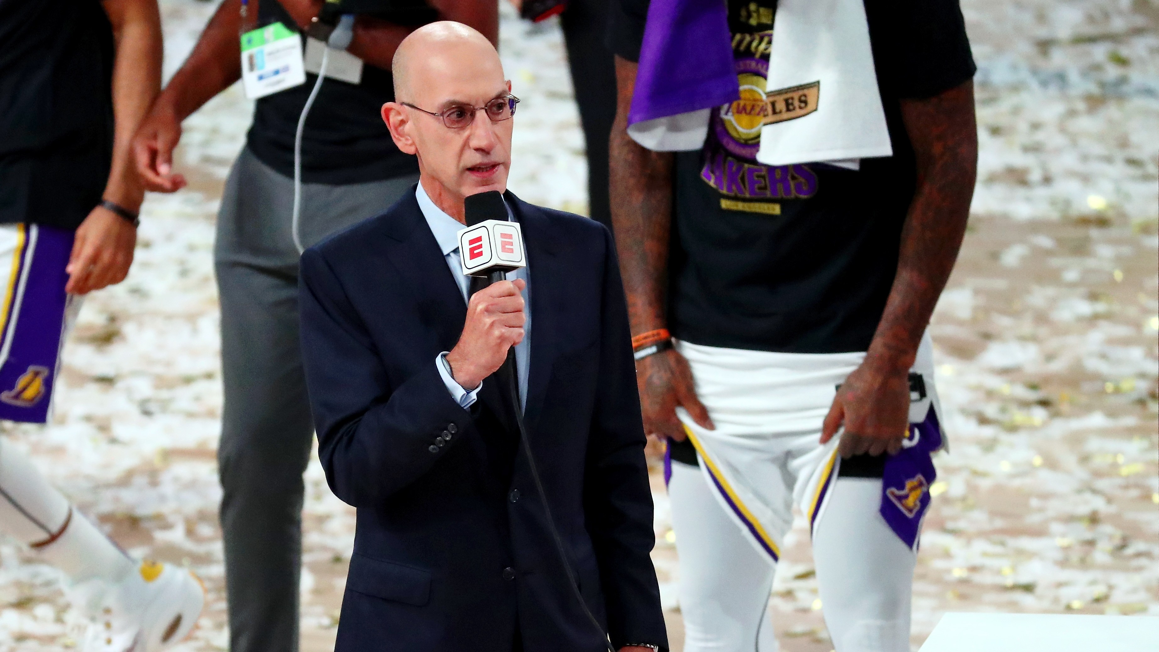 Report: Adam Silver Outlines Challenges NBA, Players Faced in Orlando Bubble