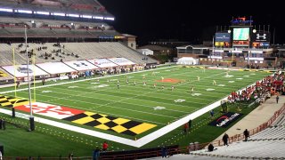 Capital One Field at Maryland Stadium in College Park, Maryland.