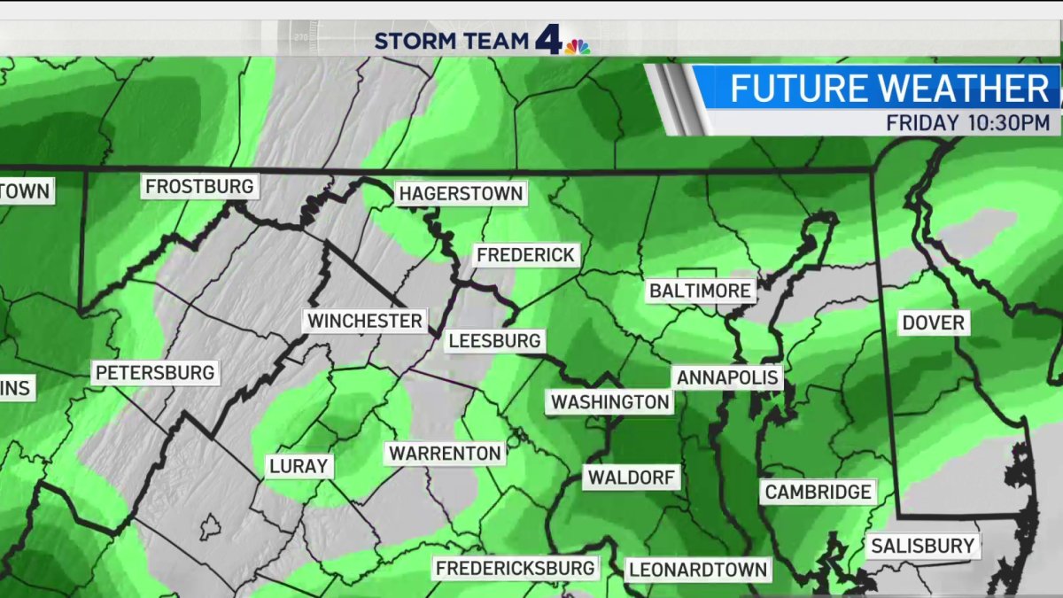 Midday Weather, Dec. 3 NBC4 Washington