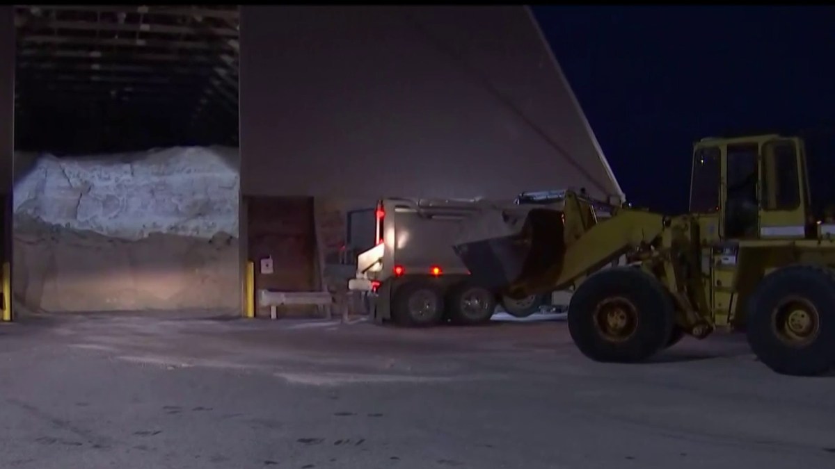 Dozens of Salt Trucks, Plows Ready for Snow in Maryland NBC4 Washington