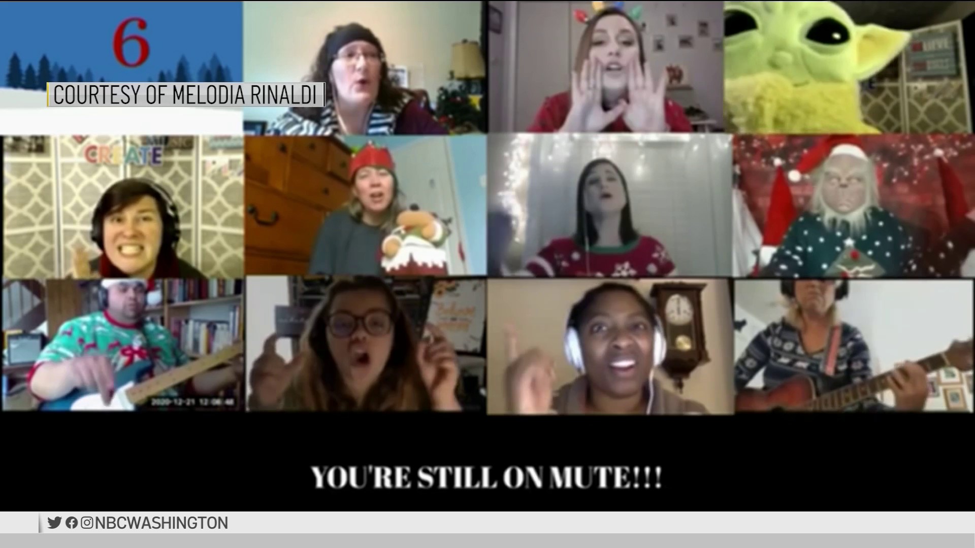 Maryland Teachers Sing Hilarious '12 Days of Zoom Class' Christmas Carol - Vimarsana News