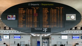 The Charles de Gaulle Airport In Paris