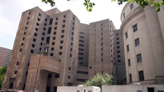 The Metropolitan Correctional Center stands in New York City