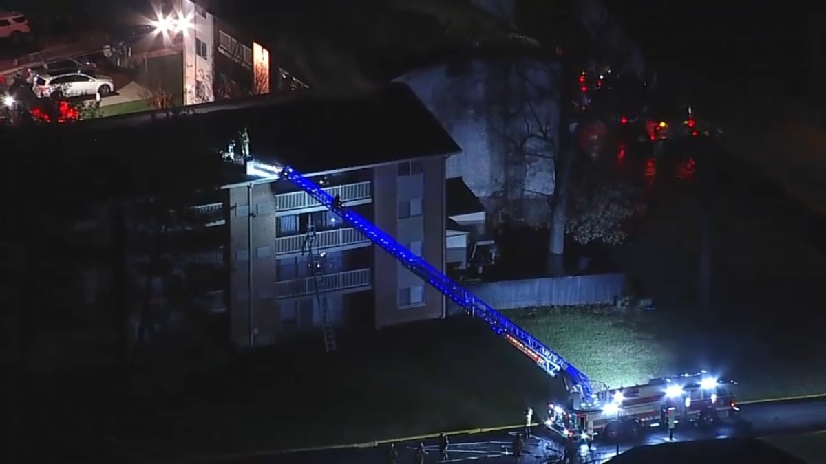 Several Families Displaced by Fire at Laurel Apartment Complex NBC4 Washington
