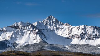 File photo of the San Juan Mountains covered with snow.