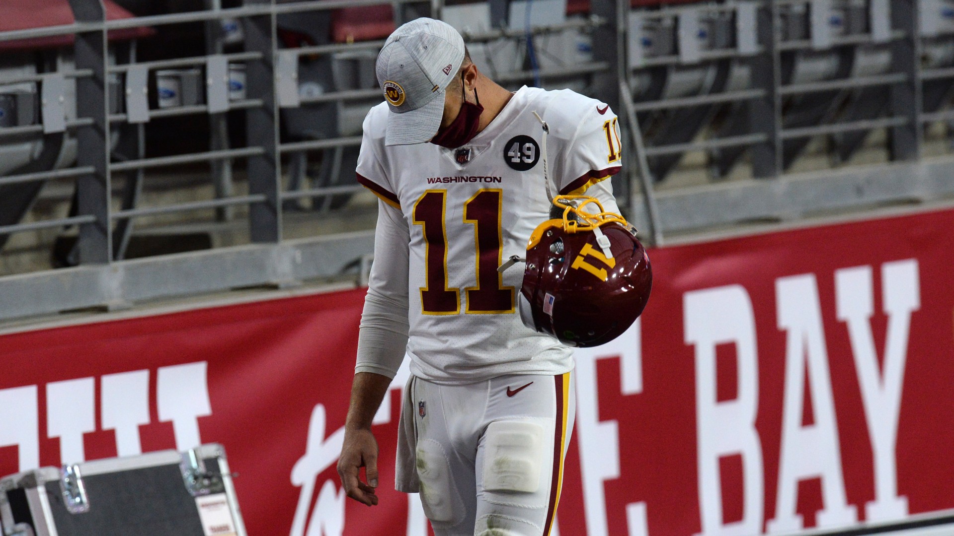 Report: Washington Less Optimistic That Sore Alex Smith Plays Vs. Panthers