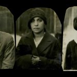 From left: her father, Shimon Epstein, her mother, Malke Epstein and her sister, Esye Epstein. There are no known photos of Beba Epstein's brothers Mote and Khayim.