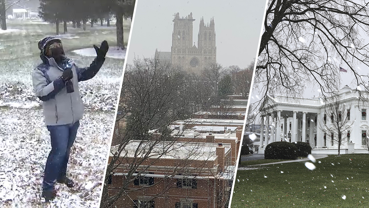 Photos Winter Storm Brings DC Area’s First Snowfall of the Season