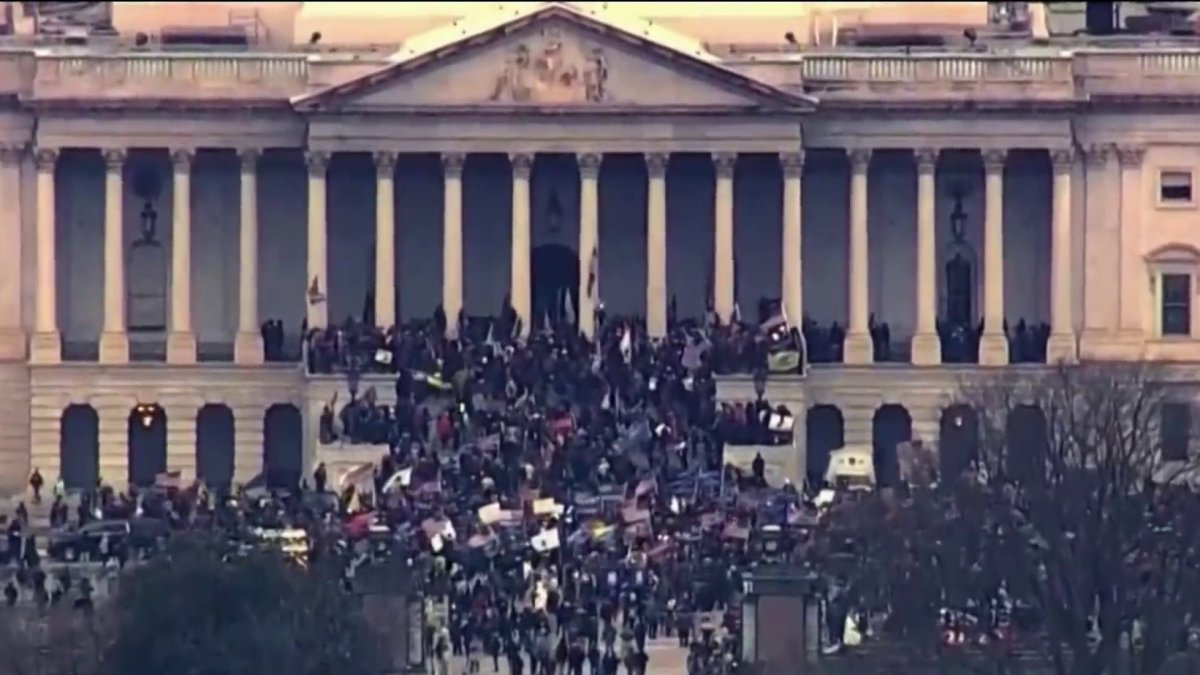 Local DC Residents Shaken by Capitol Siege NBC4 Washington