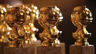 Golden Globe statuettes