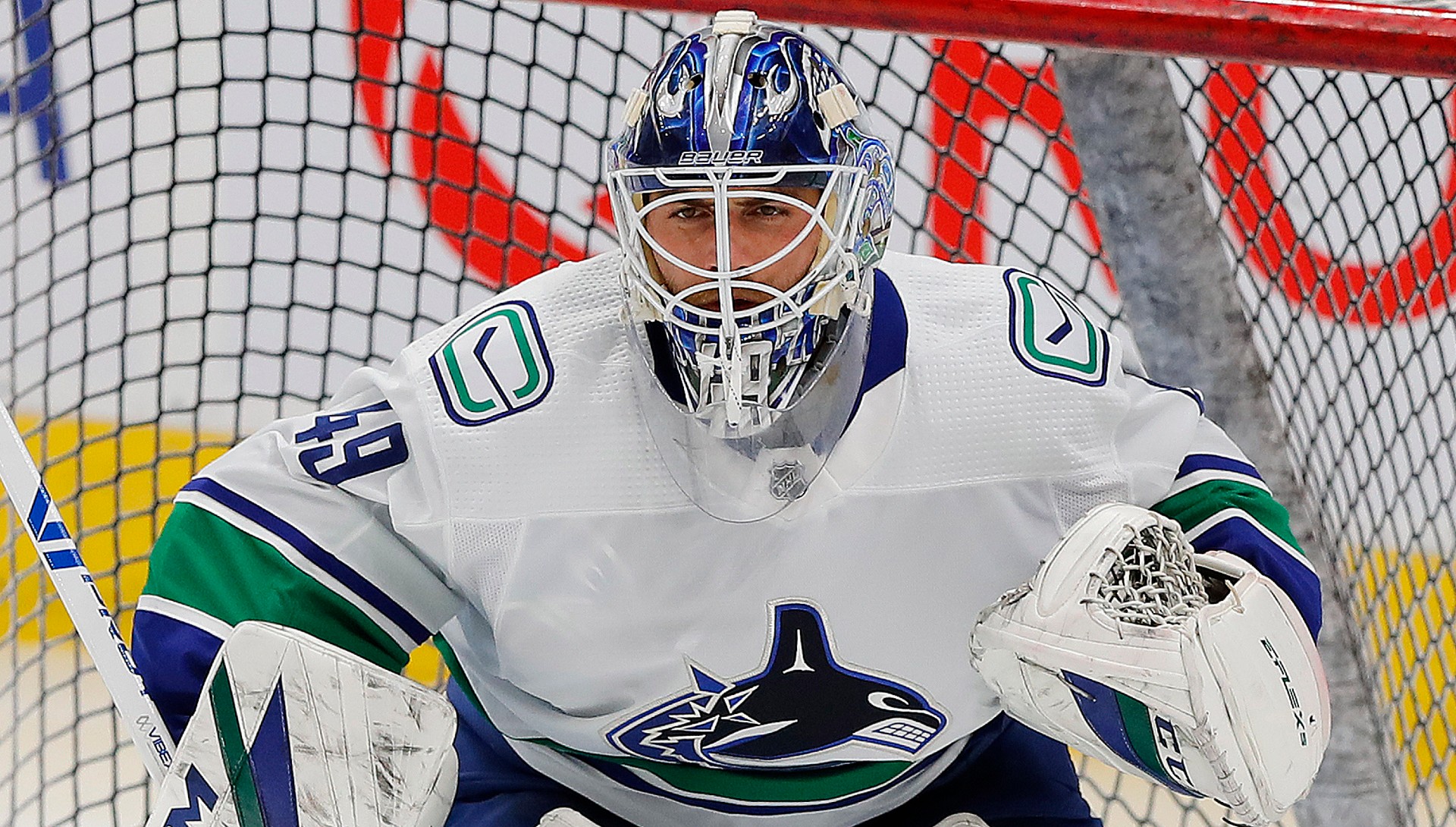 Former Capitals Goalie Braden Holtby Picks Up Win In Canucks’ Debut ...