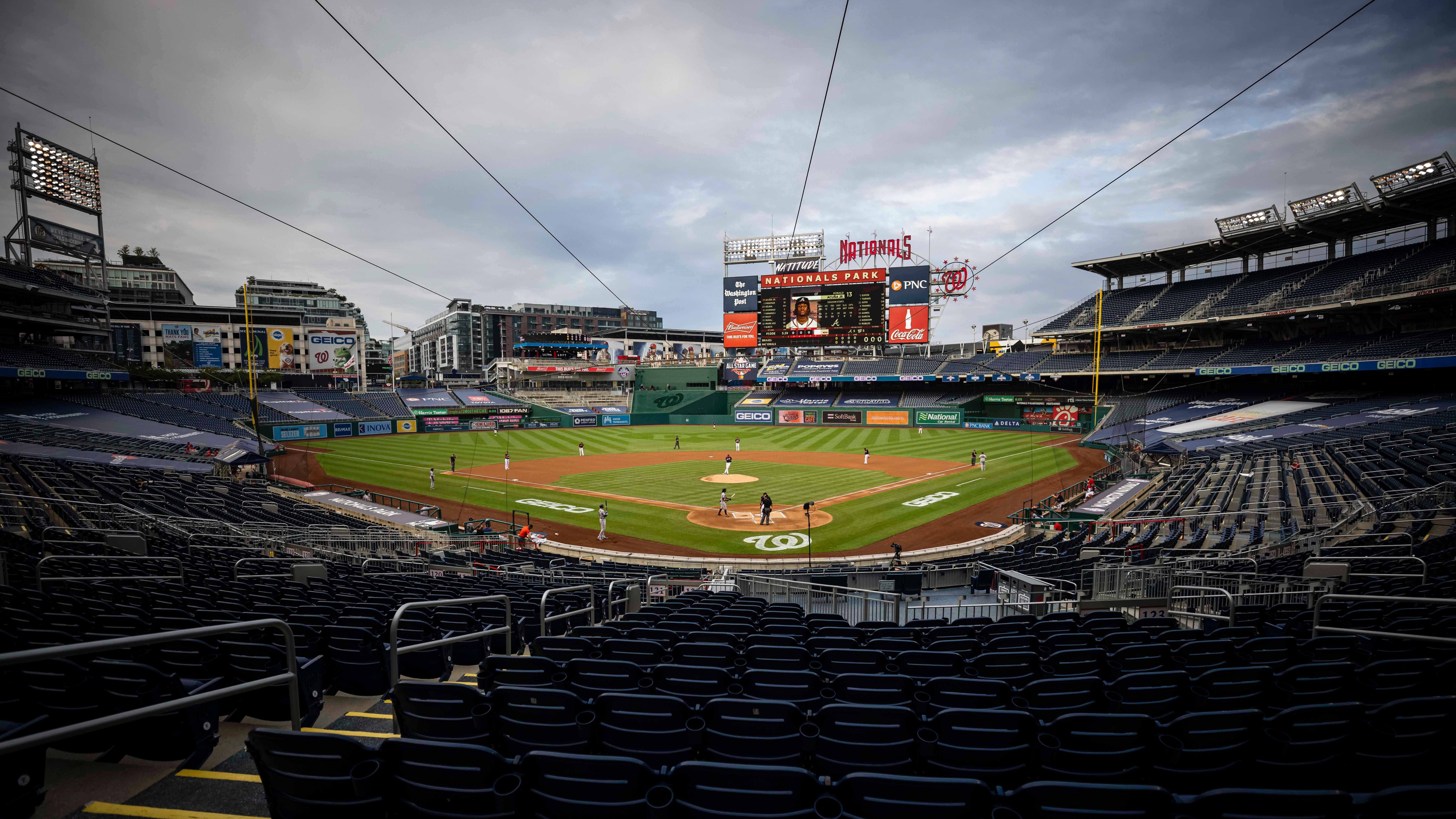 On Opening Day 2020, Locked Gates Kept Nats Fans Outside The Ballpark