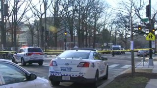 southwest dc shooting scene