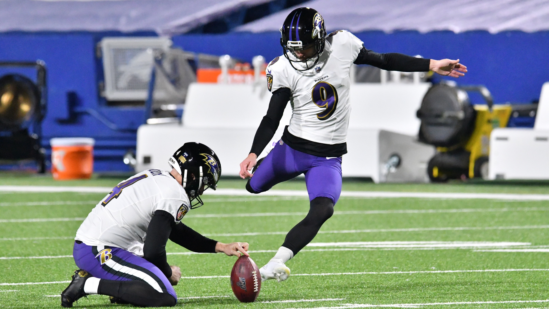 Justin Tucker's First Missed FG Vs. Bills Actually Went in – Before It Didn't
