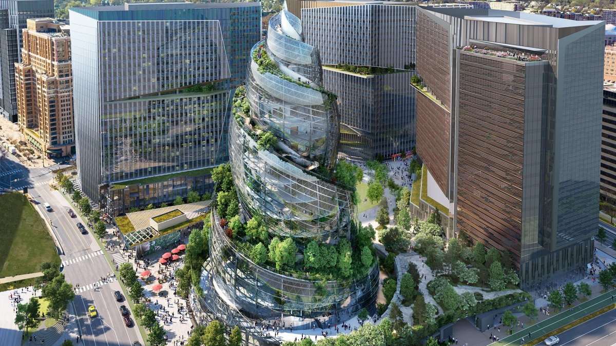 Arlington County Grants Approval for Amazon's Helix HQ2 Tower – NBC4 Washington - Vimarsana News