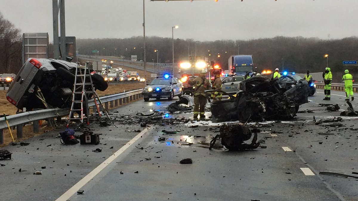 Connecticut car impaled by guardrail leaves only minor injuries