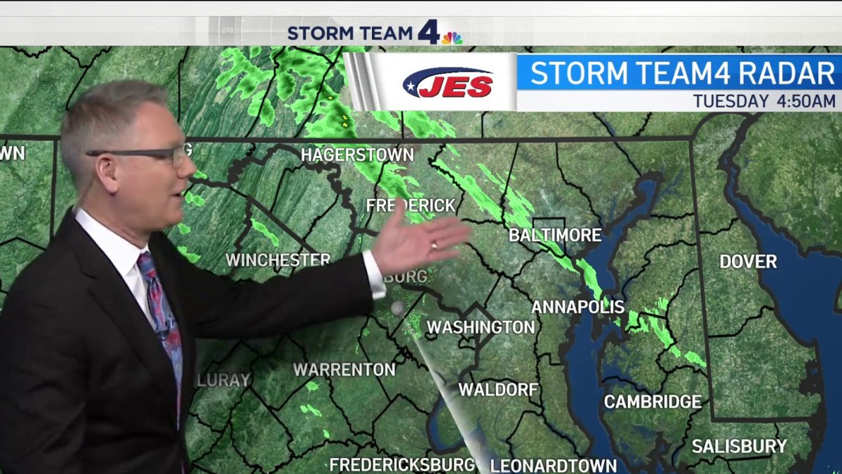 Morning Weather, March 16 NBC4 Washington