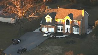 Shots were fired at sheriff's deputies in Calvert County.