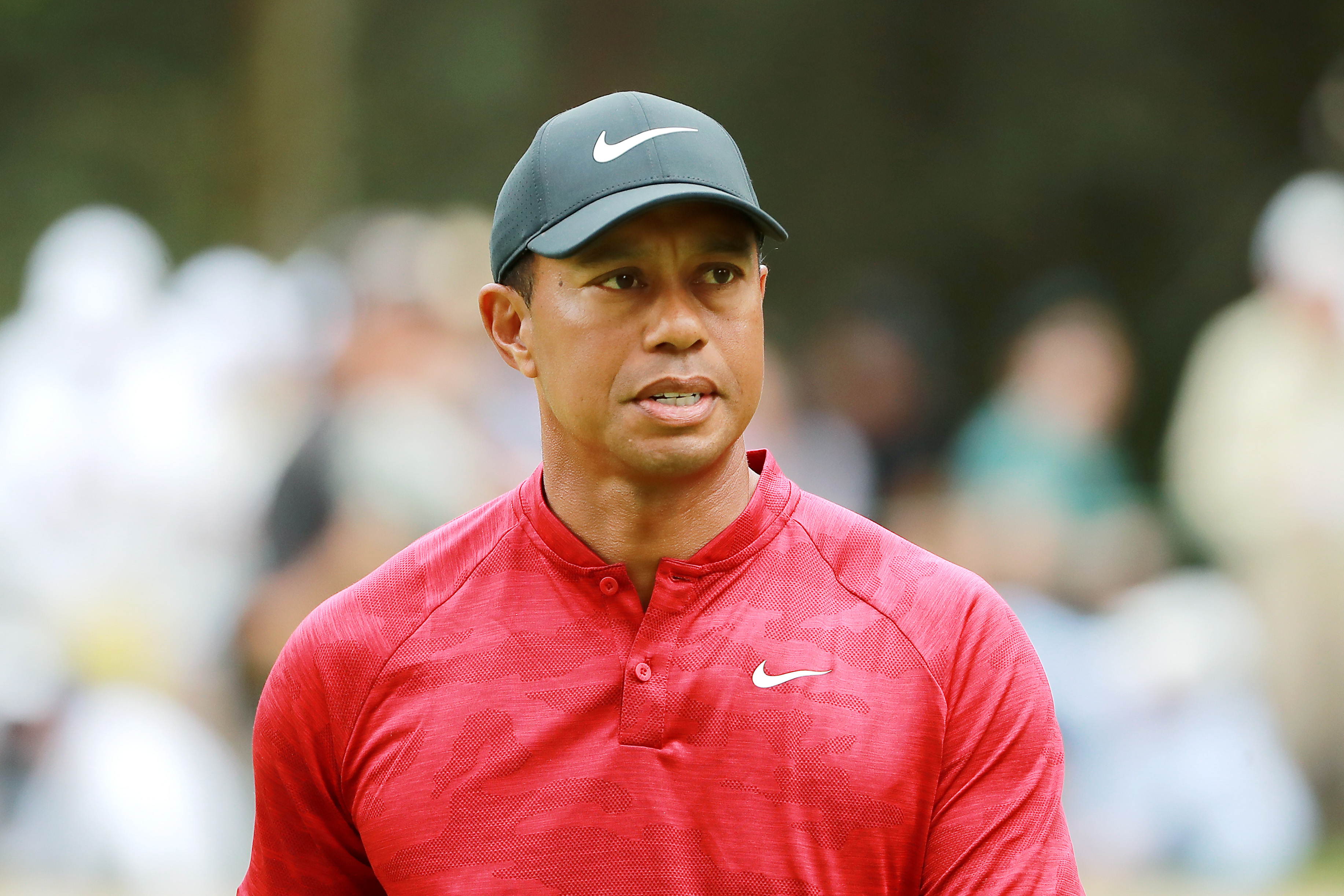 Tiger Woods, on Crutches, Wears Walking Boot in Social Media Post