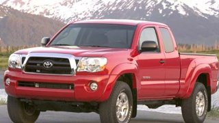 The St. Mary's County Sheriff's Office says a red Toyota Tacoma TRD pickup truck like this one struck and killed a pedestrian.