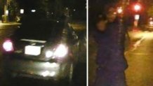 dc road rage attack suspect and car blur