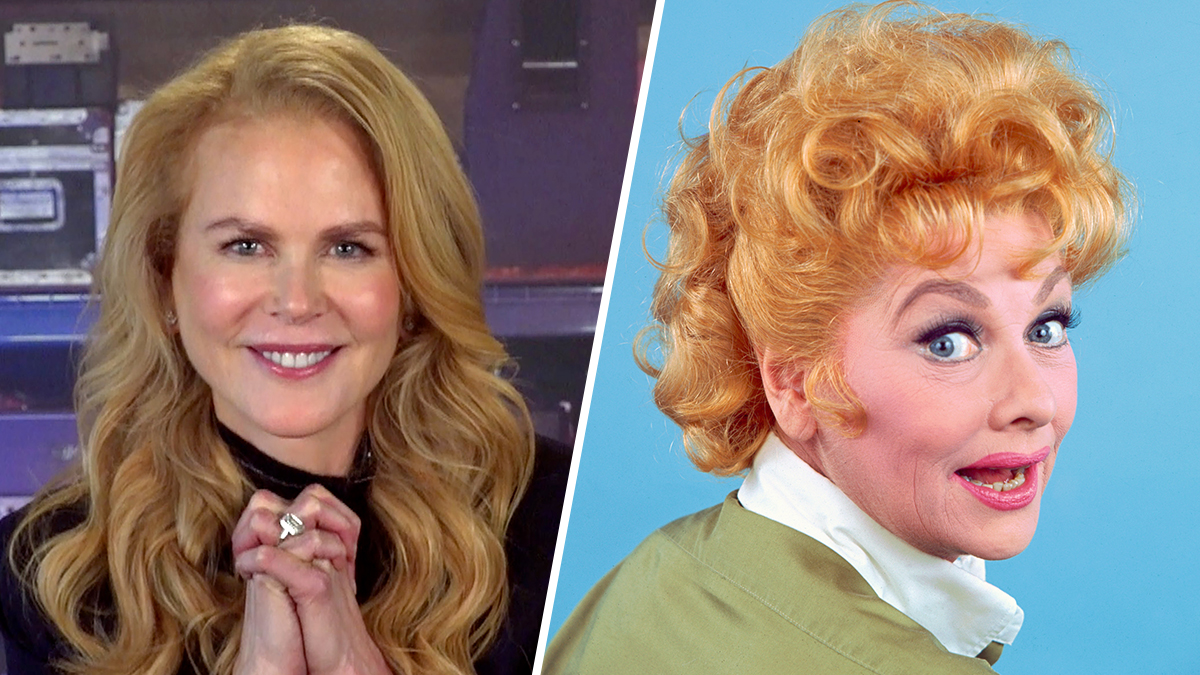 See Nicole Kidman Transform Into Lucille Ball in First ‘Being the