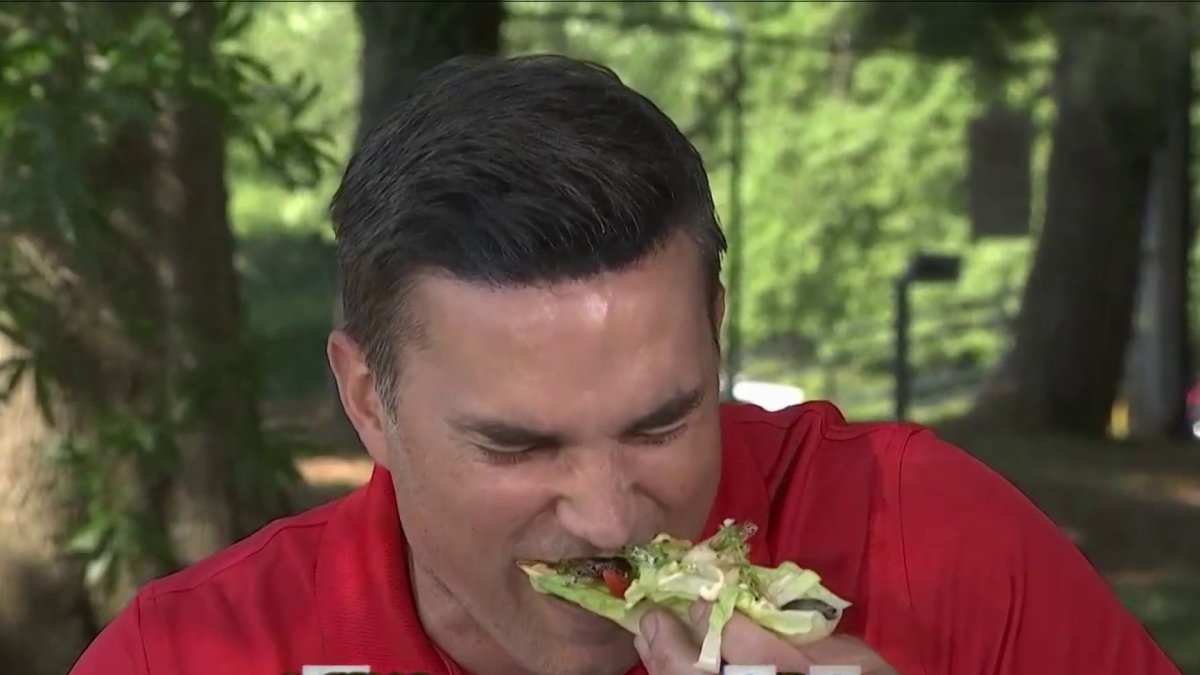 Storm Team4’s Doug Kammerer Eats Cicada Caesar Salad – NBC4 Washington