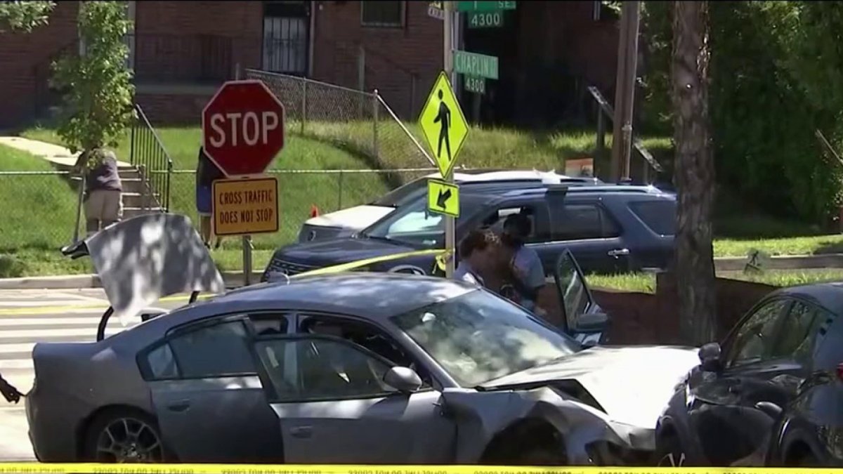 Shooting at DC Construction Site Leads to Pursuit, Car Fire NBC4
