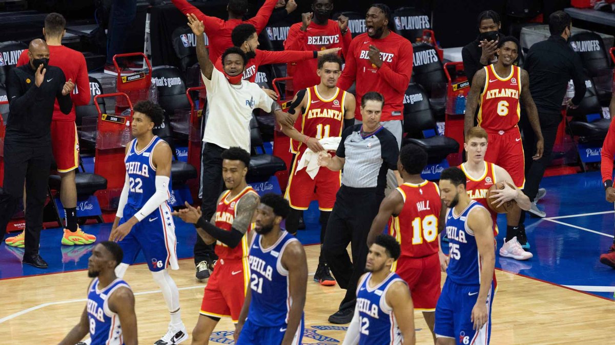 Hawks’ Game 5 Comeback Vs. 76ers Among Greatest in NBA Playoff History