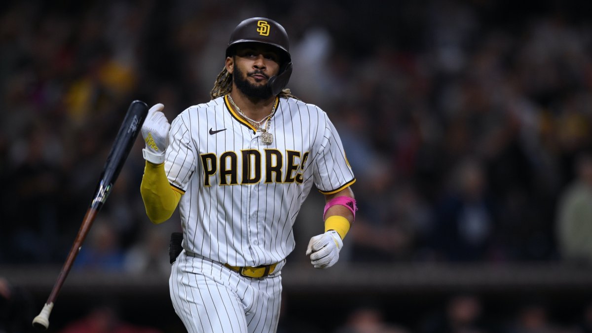 SEE IT Fernando Tatis Jr. Ties League Lead With ThreeHR Night NBC4