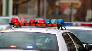 Police siren lights