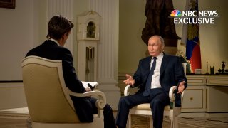 Keir Simmons interviews President Putin