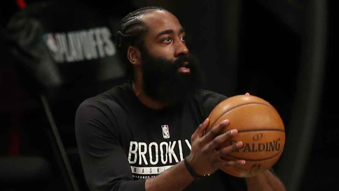 Nets' James Harden Exits Game 1 Vs. Bucks With Hamstring Injury