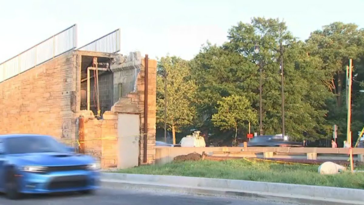 DC-295 Reopens After Pedestrian Bridge Collapsed Onto Traffic – NBC4 ...