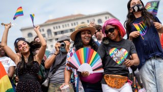 Pride Walk And Rally Held In Washington DC