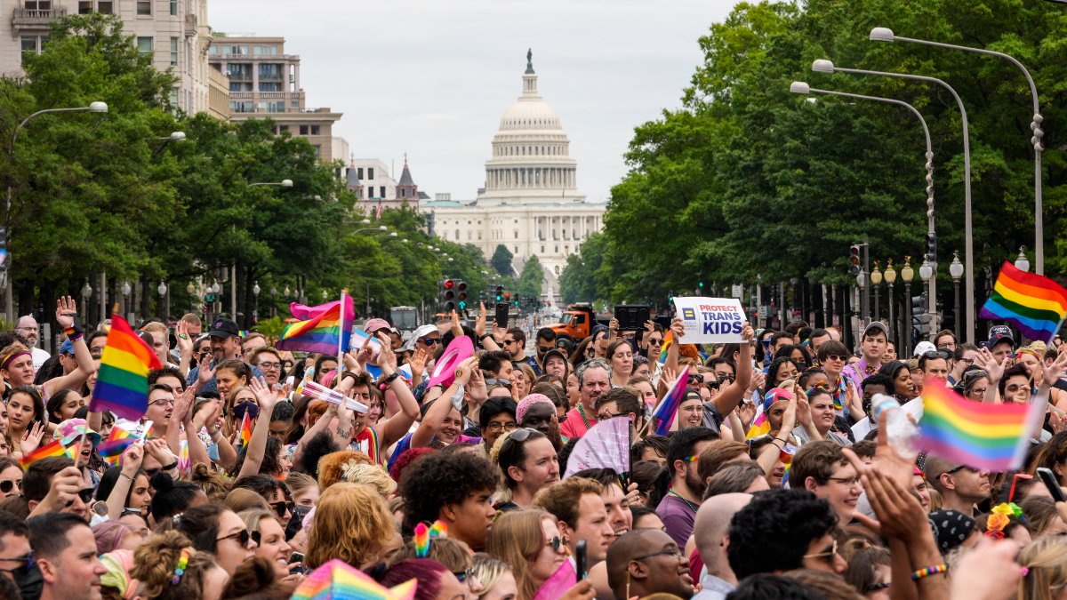 2023 Capital Pride Parade Marches Through Washington, DC NBC4 Washington
