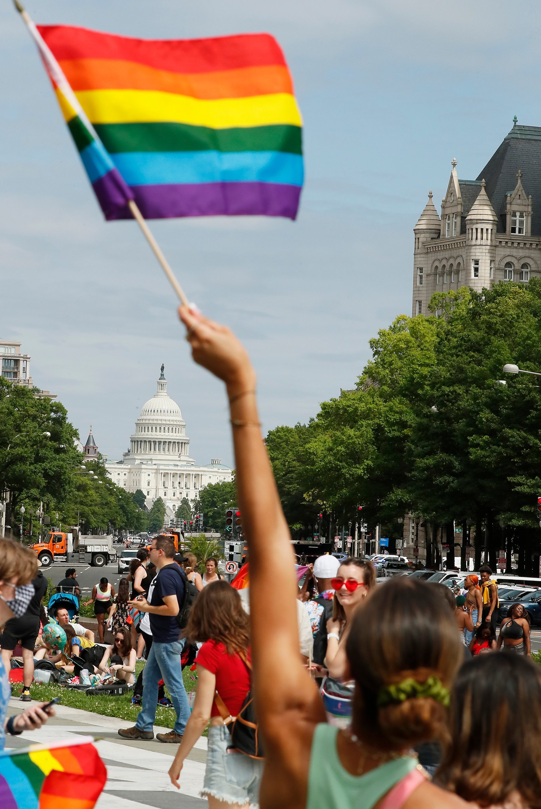 Pride Walk In Photos: LGBTQ+ Pride March, Car Parade Gathers Crowds in DC – NBC4 ...
