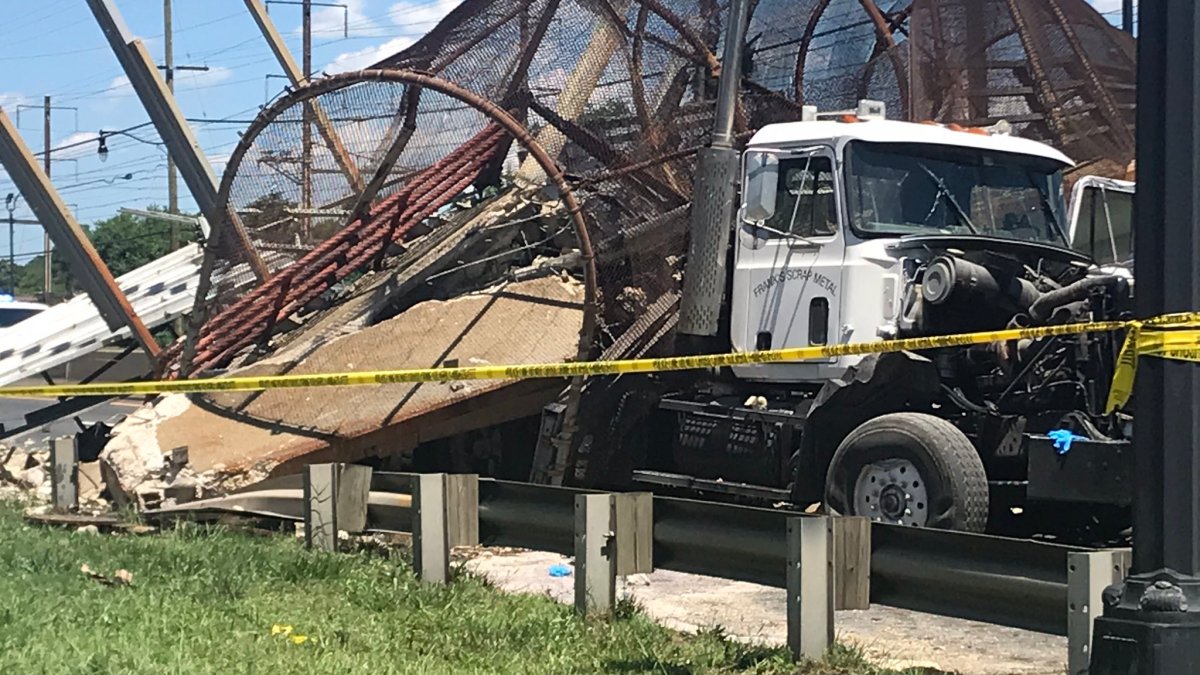 Photos: Pedestrian Bridge Collapses Onto 295 in DC; 6 Hurt – NBC4 ...